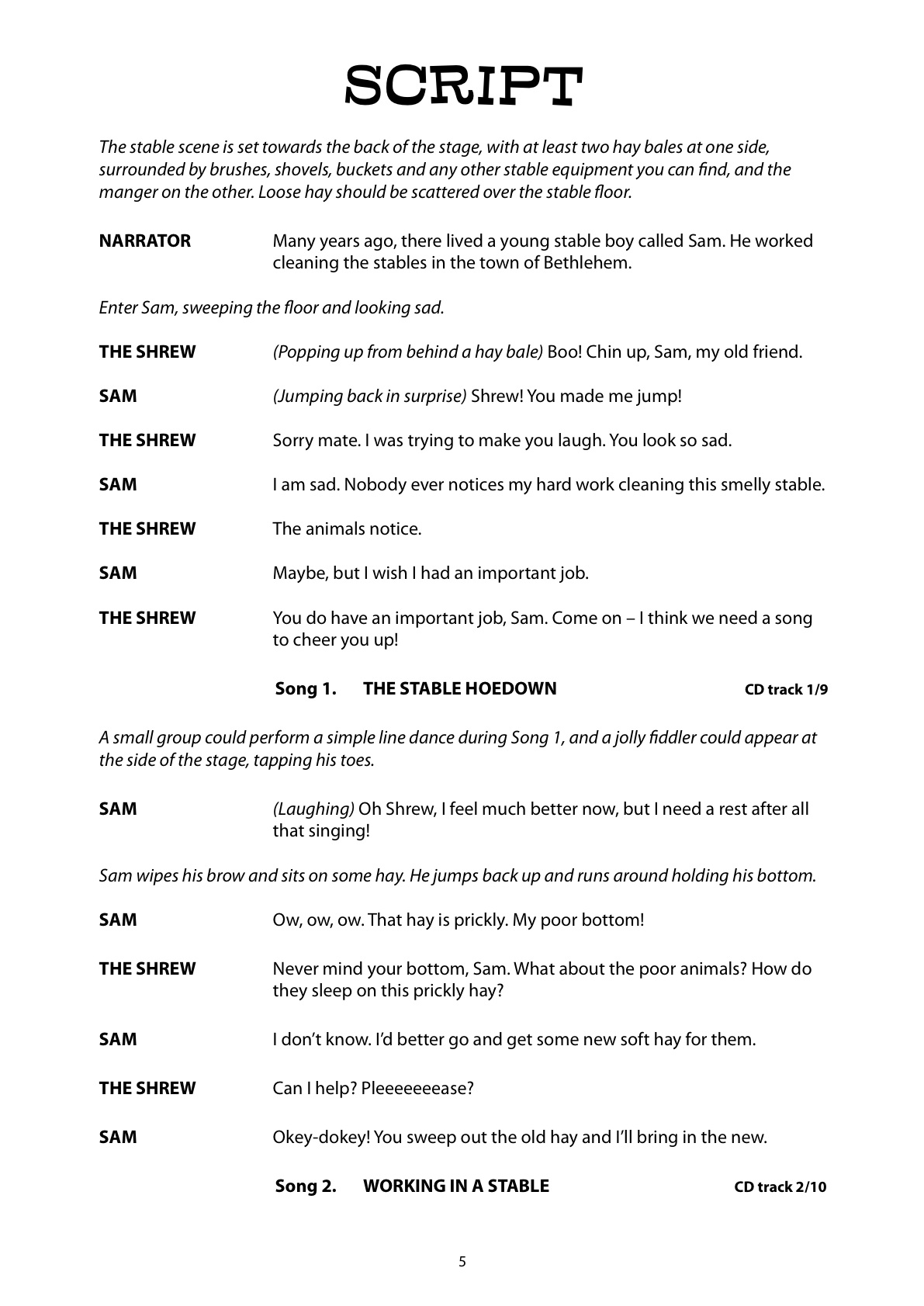 Printable Script Writing Template For Students Pdf